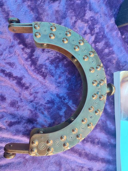 Messing tas hendel tas sluiting handvat, Sieraden, Tassen en Uiterlijk, Tassen | Damestassen, Ophalen of Verzenden