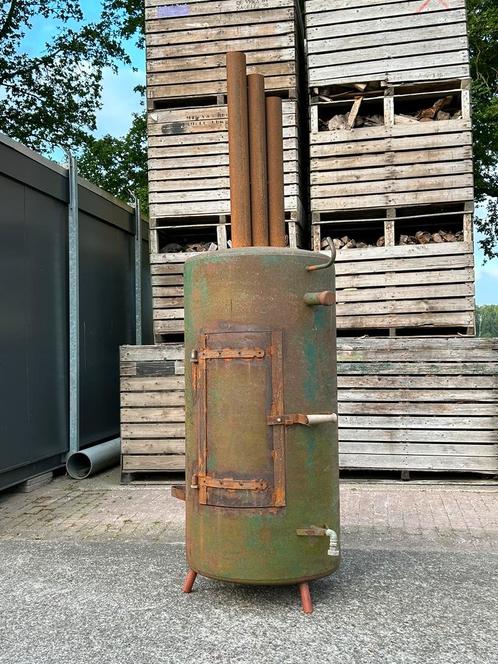Houtkachel buitenkachel, Tuin en Terras, Tuinhaarden, Nieuw, Ophalen of Verzenden