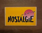 Vintage sticker Radio Nostalgie, Ophalen of Verzenden, Zo goed als nieuw, Overige typen