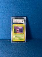 Pokémon TCG slab - Grimer NM/Mint 8 (CGC) - Fossil set, Ophalen of Verzenden, Zo goed als nieuw, Losse kaart, Foil