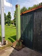 Drie delige uitschuifmast model versatower  met voetstuk en, Telecommunicatie, Antennes en Masten, Ophalen, Gebruikt, Mast