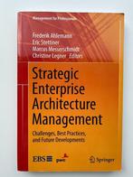 Strategic Enterprise Architecture Management, Diverse auteurs, Ophalen of Verzenden, Management, Zo goed als nieuw