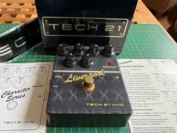 Tech 21 Liverpool SansAmp - Amp Simulator, Muziek en Instrumenten, Effecten, Zo goed als nieuw, Overige typen, Ophalen of Verzenden
