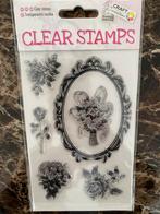 Clear Stamp 9 verschillende, Hobby en Vrije tijd, Stempelen, Ophalen of Verzenden, Zo goed als nieuw, Clearstamp