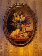 ovaal schilderij, Antiek en Kunst, Kunst | Schilderijen | Klassiek, Ophalen