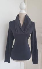 Susskind top donkerblauw volumekraag L/42, Ophalen of Verzenden, Nieuw, Blauw