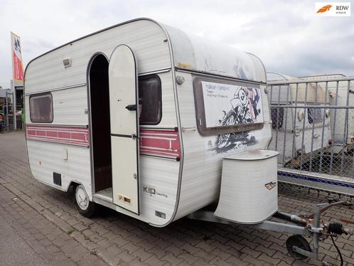 Kip K 390-6 met kenteken en motorluik, Caravans en Kamperen, Caravans, Bedrijf, 500 - 750 kg, Kip