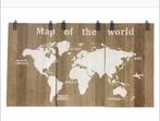 Map of the World - 210 x 4 x 121 cm naturel, Huis en Inrichting, Ophalen, Zo goed als nieuw