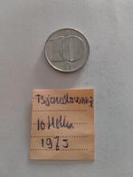Tjechoslowakije 10 Haleru 1975, Postzegels en Munten, Munten | Europa | Niet-Euromunten, Verzenden, Overige landen, Losse munt
