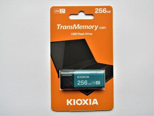 Kioxia (Toshiba) TransMemory USB 3.2 stick 256GB nieuw, Computers en Software, USB Sticks, Nieuw, 256 GB, Ophalen of Verzenden