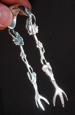 Antiek zilveren - Silver Sugar Tongs Claws Tal keurmerk, Antiek en Kunst, Antiek | Goud en Zilver, Ophalen of Verzenden, Zilver