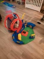 Hotwheels monstertruck TRex vulkaanarena, Ophalen, Zo goed als nieuw, Handmatig, Hot Wheels