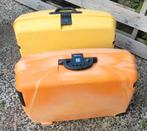 2 Koffers: Carlton & Delsey - Doe een bod!, 60 tot 70 cm, Gebruikt, Hard kunststof, 45 tot 55 cm