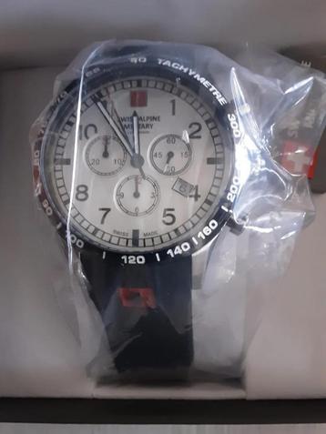 Swiss alpine military quarts chronograph horloge beschikbaar voor biedingen