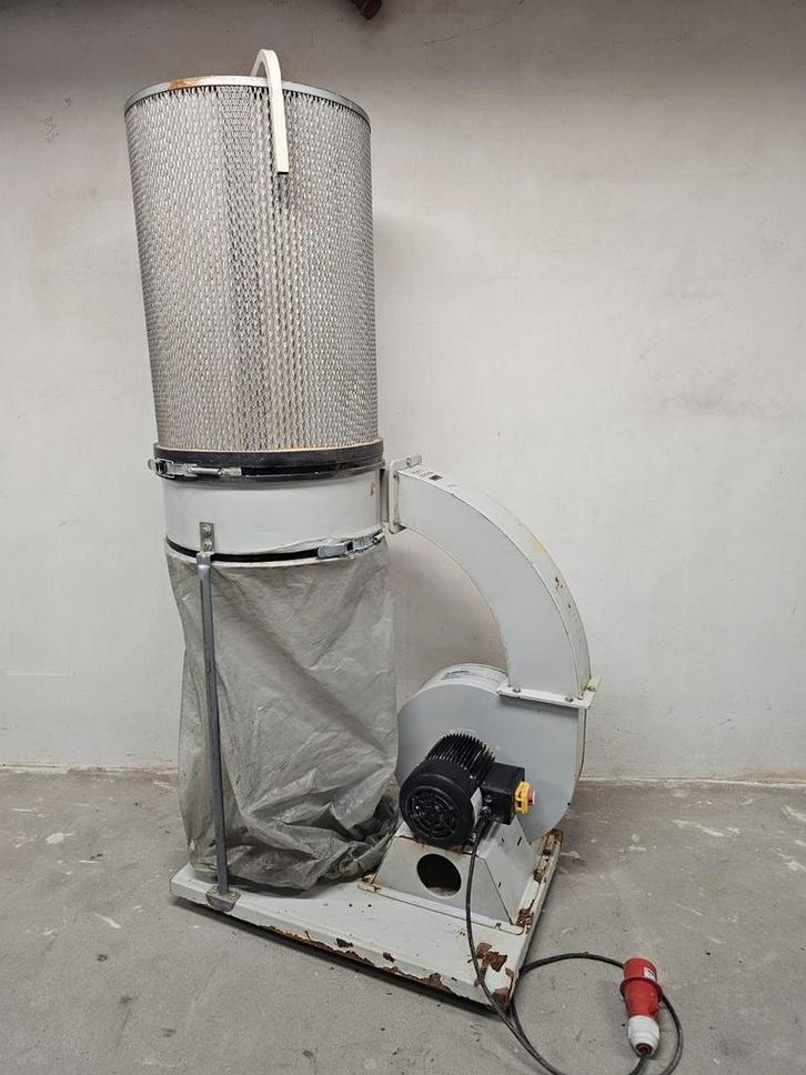 CONTIMAC werkplaats afzuiging / mot afzuiger /hout afzuiging, Doe-het-zelf en Verbouw, Ventilatie en Afzuiging, Gebruikt, Afzuiger