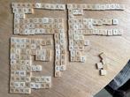 Houten scrabble letters per stuk, Nieuw, Overige typen, Ophalen of Verzenden