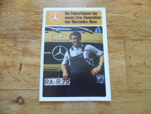Aanbieding: Mercedes Benz kabine LKW 1977, Boeken, Auto's | Folders en Tijdschriften, Zo goed als nieuw, Mercedes, Verzenden