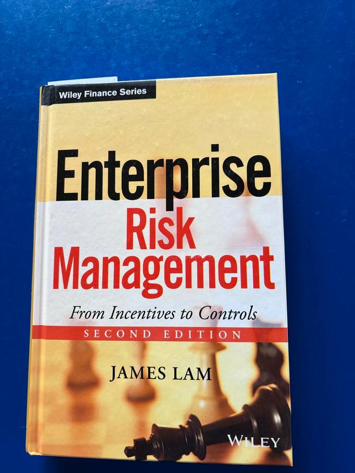 Enterprise Risk Management - James Lam - Nieuw!, Boeken, Studieboeken en Cursussen, Nieuw, Ophalen of Verzenden