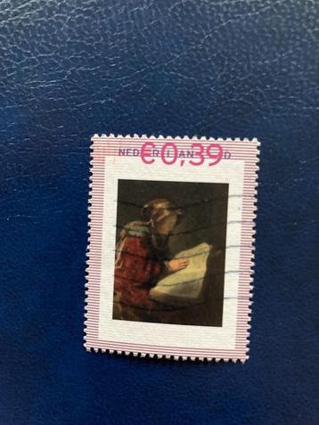 Persoonlijke postzegel Rembrandt Profetes Anna beschikbaar voor biedingen