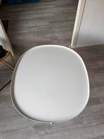 Witte Salontafel - Modern Design, Ophalen, Minder dan 45 cm, Metaal of Aluminium, 55 tot 75 cm
