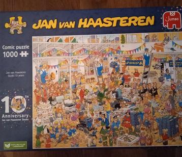 Jan van Haasteren puzzel Studio 10 years 1000 stukjes beschikbaar voor biedingen