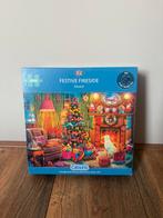 Gibsons Festive Fireside puzzel 1000 stukjes, Ophalen of Verzenden, 500 t/m 1500 stukjes, Zo goed als nieuw, Legpuzzel