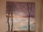 Winterlandschap Schilderij, Antiek en Kunst, Kunst | Schilderijen | Klassiek, Ophalen