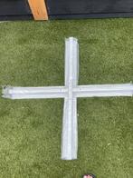 Parasol voetstuk wit nieuw in verpakking, Ophalen, Nieuw, Minder dan 1 meter, Parasolvoet