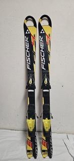 Zgan Fischer RC4 WORLDCUP SL CARVE SKI 120CM GEWAXT GESLEPEN, Fischer, 100 tot 140 cm, Ophalen of Verzenden, Zo goed als nieuw