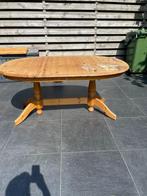 Eettafel, Huis en Inrichting, Tafels | Eettafels, Ophalen, Gebruikt, 100 tot 150 cm, 200 cm of meer