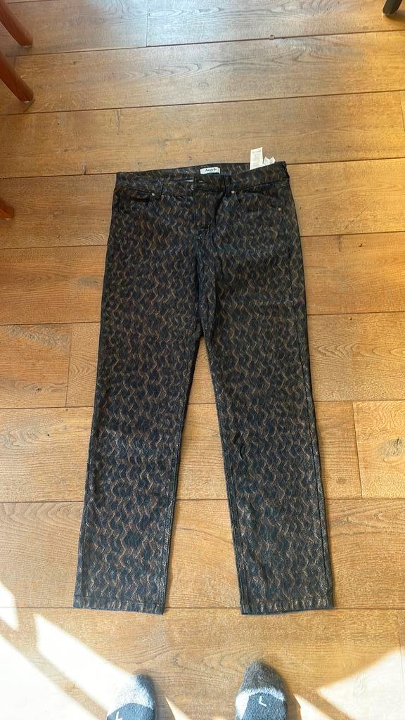 Angels broek nieuw maat 44 zwart met goud opdruk, Kleding | Dames, Broeken en Pantalons, Nieuw, Maat 42/44 (L), Zwart, Lang, Ophalen of Verzenden