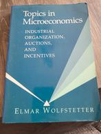 Boek topics in microeconomics, Boeken, Studieboeken en Cursussen, Ophalen of Verzenden