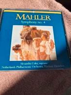 cd Mahler sumphony 4, Ophalen of Verzenden, Romantiek, Zo goed als nieuw, Orkest of Ballet