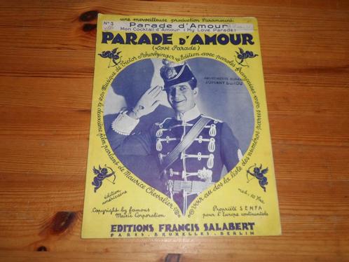 parade d'amour - sueno de amor - v. Schertzinger, Muziek en Instrumenten, Bladmuziek, Gebruikt, Artiest of Componist, Populair