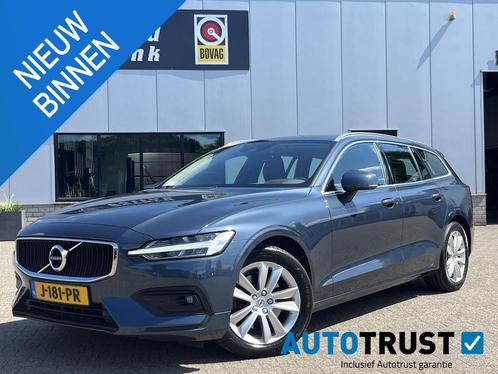 Volvo V60 2.0 B3 Business Pro ADAP CRUISE CARPLAY LEDER, Auto's, Volvo, Bedrijf, Te koop, V60, ABS, Adaptive Cruise Control, Airbags