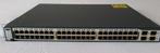 Cisco switch 48 WS-3750-48, Computers en Software, Netwerk switches, Gebruikt, Ophalen