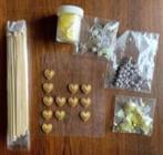 Knutselspul, decoratie kaarten, hartjes, vilt, kraaltjes, Ophalen of Verzenden, Zo goed als nieuw, Overige thema's, Overige typen