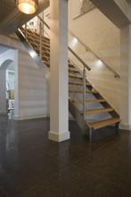 RVS trapleuning op maat, Doe-het-zelf en Verbouw, Ladders en Trappen, Ophalen, Nieuw, Trap, Minder dan 2 meter