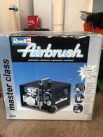 Revel Airbrush Compressor 5,5Bar "Masterclass", Hobby en Vrije tijd, Ophalen, Zo goed als nieuw