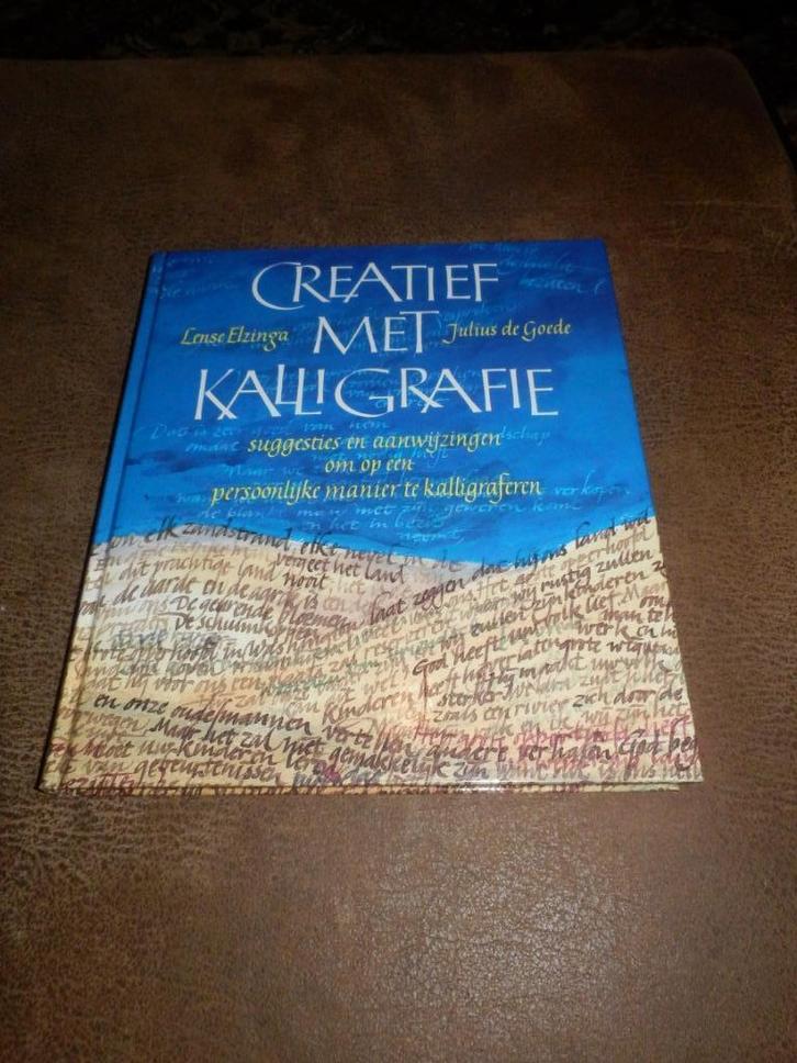 Creatief met kalligrafie., Boeken, Hobby en Vrije tijd, Zo goed als nieuw, Overige onderwerpen, Ophalen of Verzenden