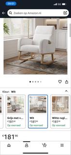 Schommelstoel voor de babykamer, Huis en Inrichting, Fauteuils, Ophalen, 75 tot 100 cm, Zo goed als nieuw, 50 tot 75 cm