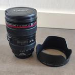 Canon lens 24-105 mm 4L IS USM, Ophalen of Verzenden, Zo goed als nieuw, Standaardlens, Zoom