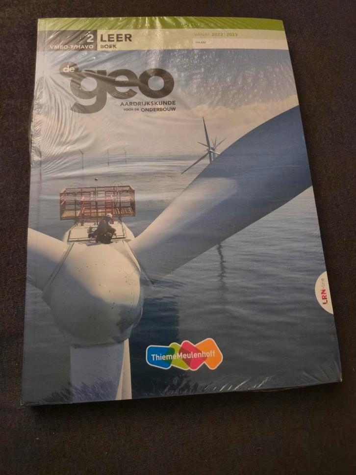 De Geo Aardrijkskunde 2 VMBO-T/HAVO - Nieuw!, Boeken, Schoolboeken, Nieuw, Aardrijkskunde, VMBO, Ophalen of Verzenden