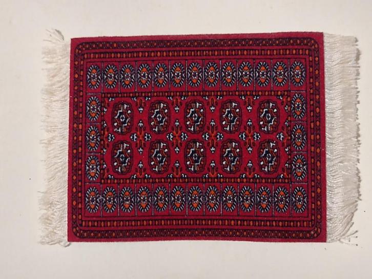 perzisch vloerkleedje / tapijt 13 x 9 cm *, Verzamelen, Poppenhuizen en Toebehoren, Nieuw, Textiel, Ophalen