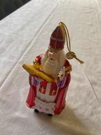 Sinterklaas kerstfiguur / ornament / bal van glas, Diversen, Kerst, Ophalen of Verzenden, Zo goed als nieuw