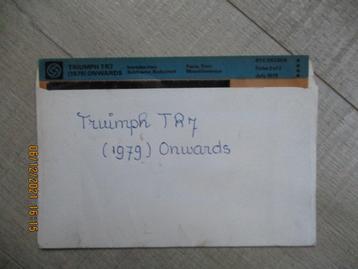 Triumph  Onderdelen op Micro [-  fiche . !! beschikbaar voor biedingen
