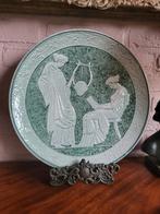 Prachtig groot Grieks wandbord C.D. Seferis, Ophalen of Verzenden