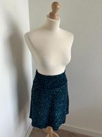King Louie maat M velvet blauw panter rokje 314, Kleding | Dames, Rokken, Maat 38/40 (M), Blauw, Ophalen of Verzenden, Zo goed als nieuw