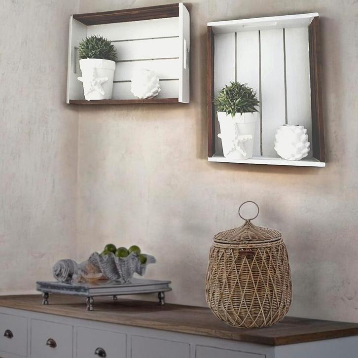 2 pcs rivièra maison santorini
40*30cm wood, Huis en Inrichting, Woonaccessoires | Overige, Ophalen of Verzenden