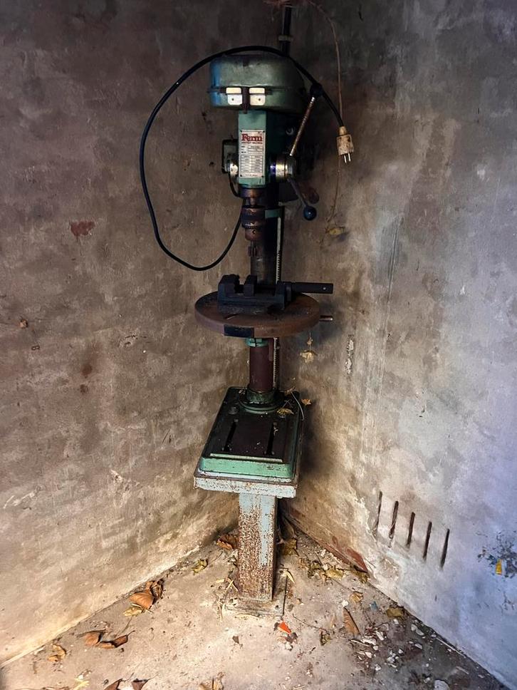 Ferm Kolomboormachine - Gebruikt, Doe-het-zelf en Verbouw, Draaibanken, Gebruikt, Freesbank, Minder dan 500 mm, Ophalen